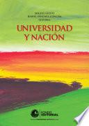 Libro Universidad y nación