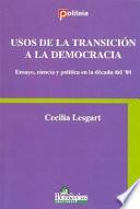 Usos de la transición a la democracia
