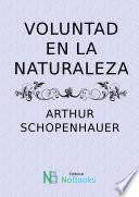 Libro Voluntad en la naturaleza