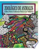 Libro Zoologico de Animales Libro Para Colorear Para Los Adultos